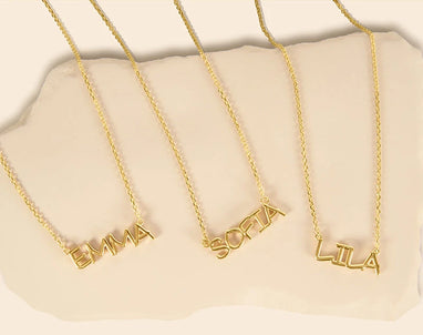 Name Necklaces in Personalized Jewelry for Women