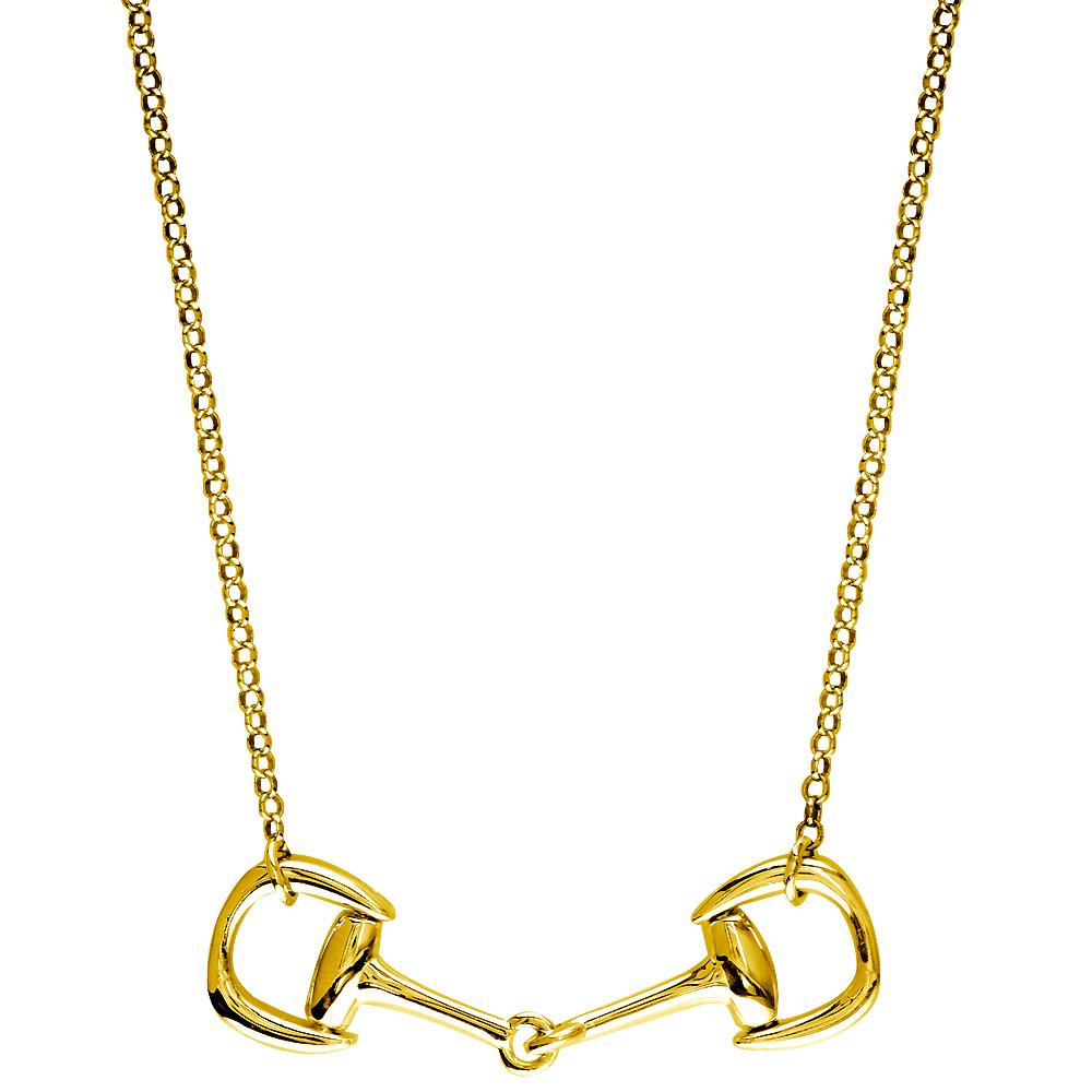 Horse Bit Necklace: Stylish Elegance for Equestrian Fans
