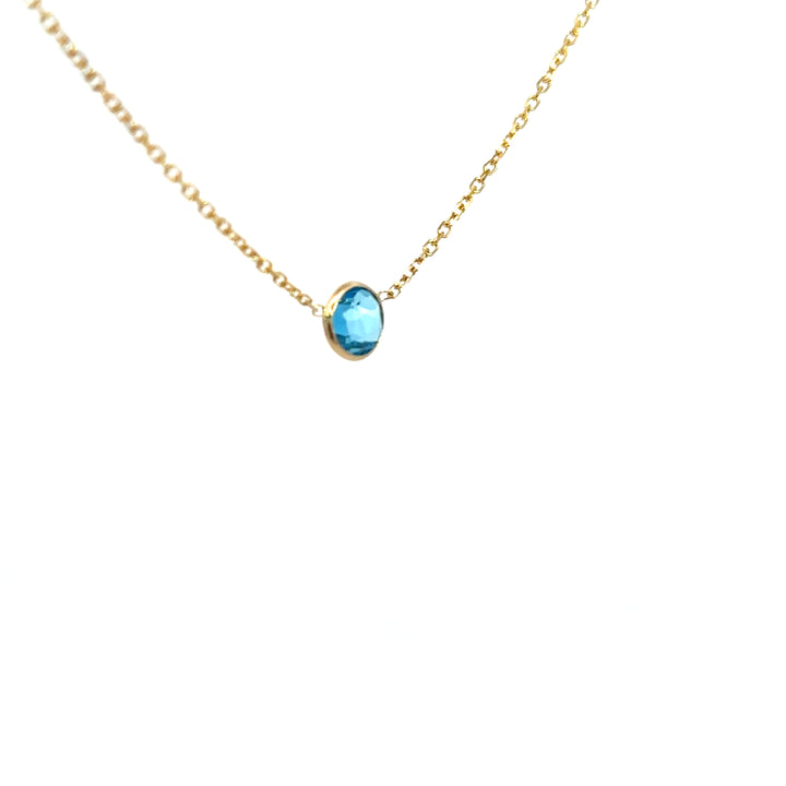 Colored Stone Necklace