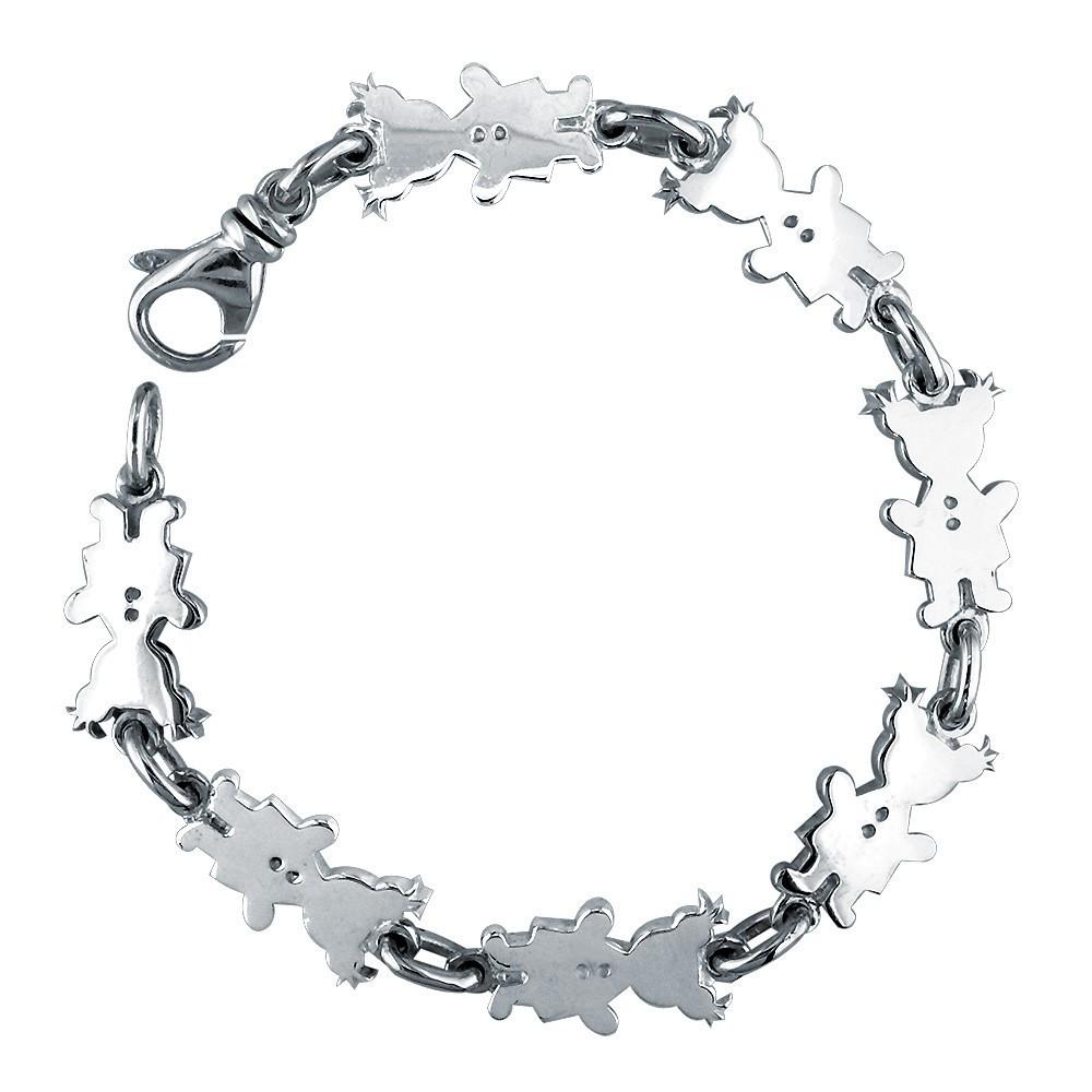 Sziro Girl Sterling Silver Bracelet