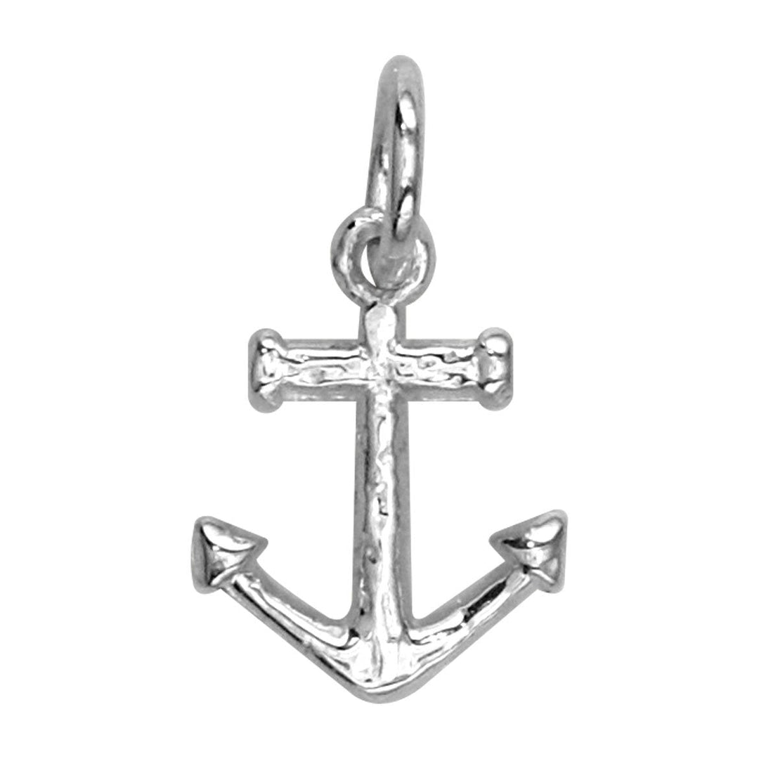 Mini Anchor Charm in Sterling Silver
