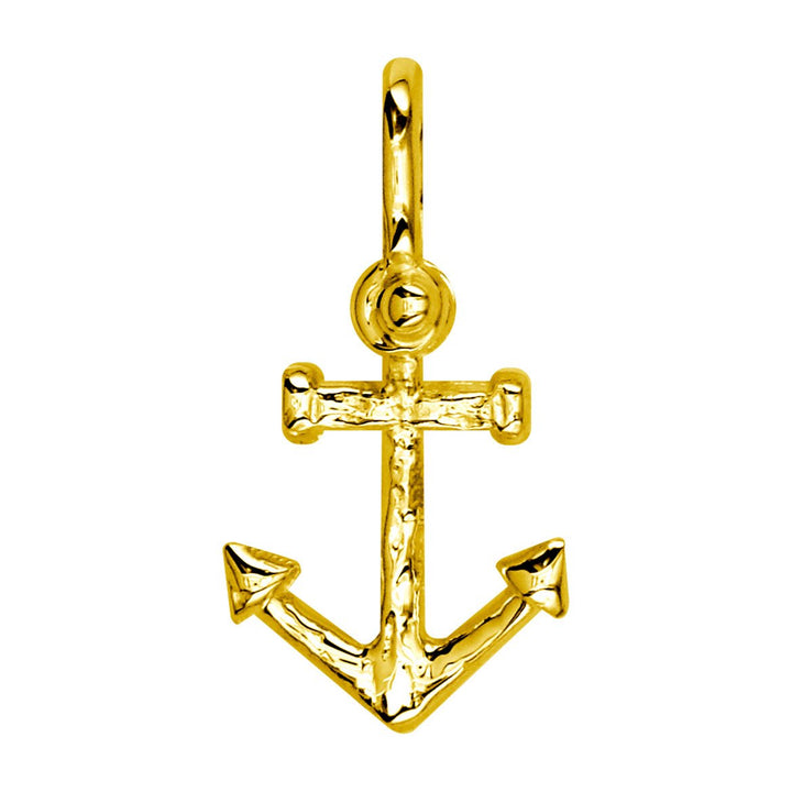 Medium Anchor Charm in 14k Yellow Gold