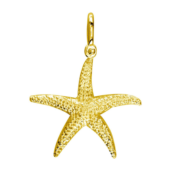 Medium Common Starfish Charm in 14K Yellow Gold
