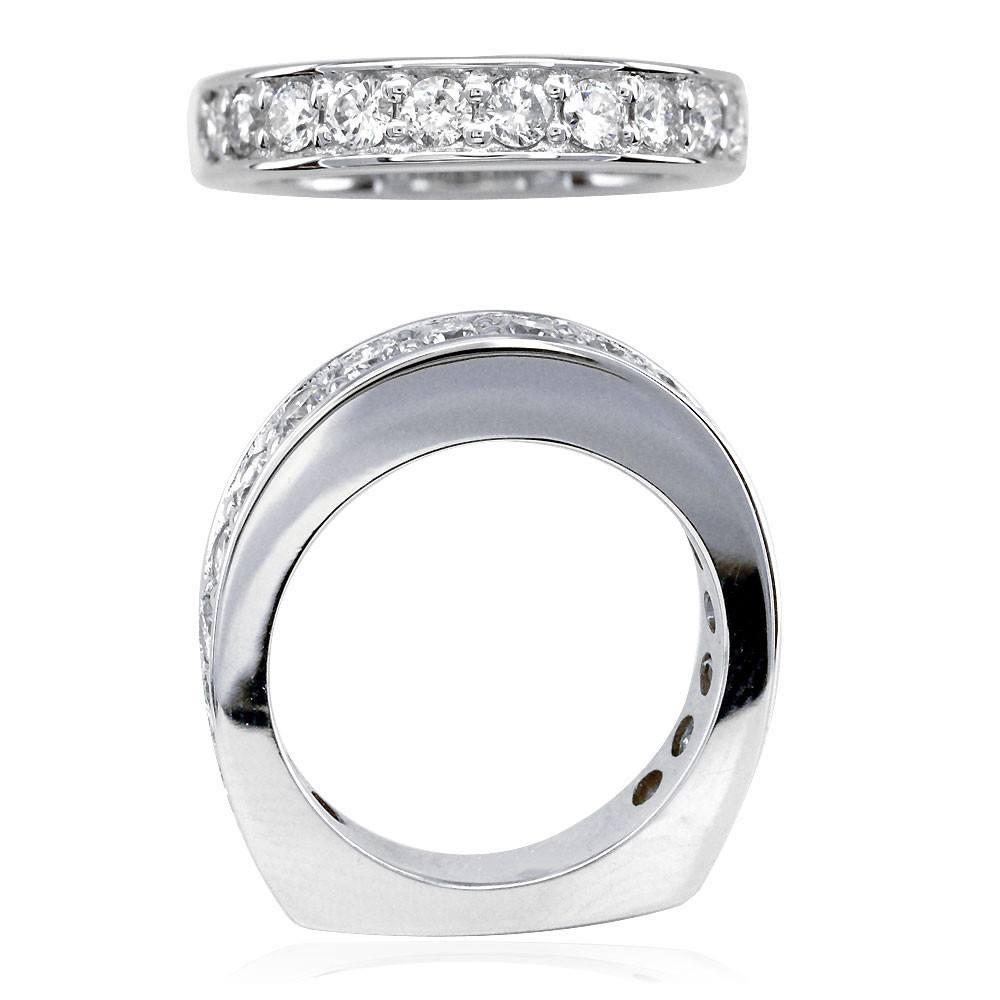 Matching Diamond Wedding Band, 1.20CT in 14K Yellow Gold