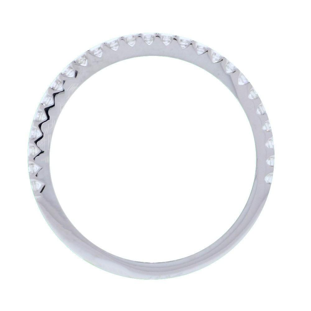Thin Diamond Wedding Band, 0.25CT Total in 14k White Gold