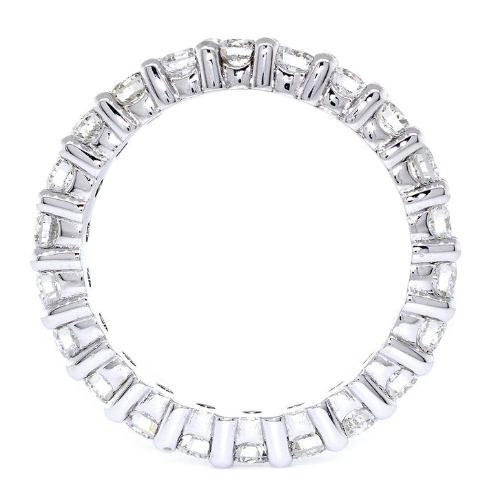Round Diamonds Eternity Band, 1.60CT in 14K White Gold