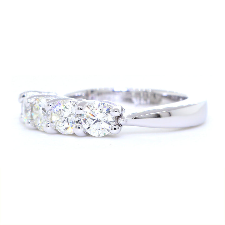 Matching Diamond Wedding Band, 1.30CT in 14k White Gold
