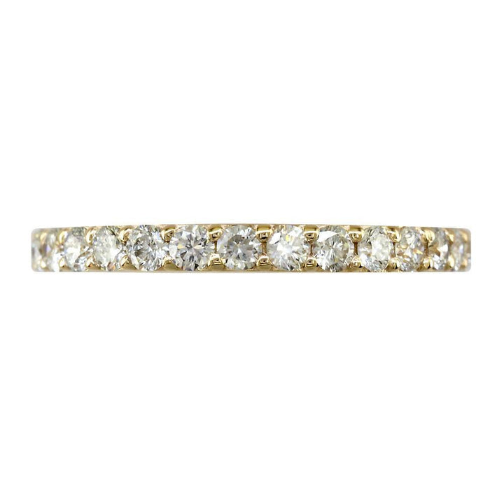 Round Diamonds Matching Wedding Band, 0.75CT in 14k Yellow Gold