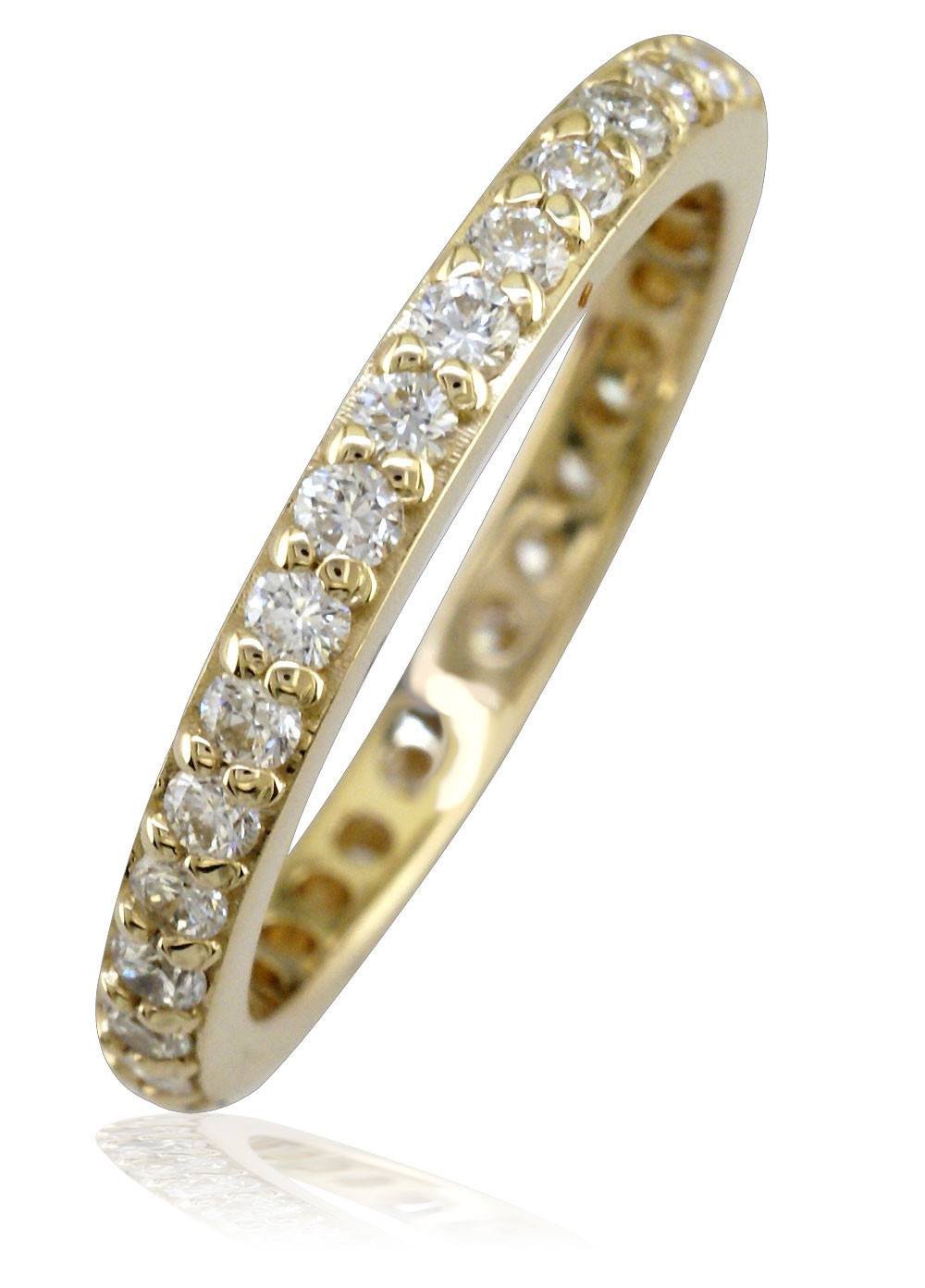 Round Diamonds Eternity Band in 14K, 0.70CT