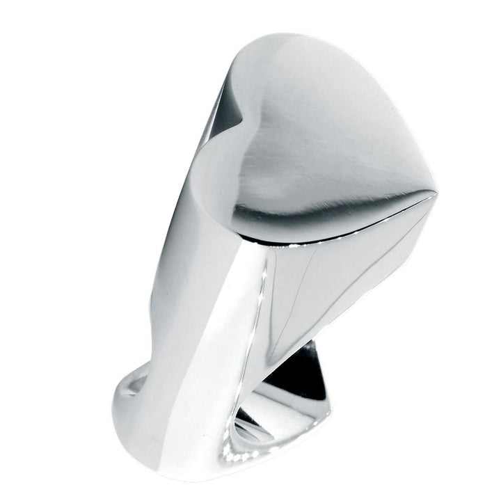 Large Tall Heart Ring in Sterling Silver