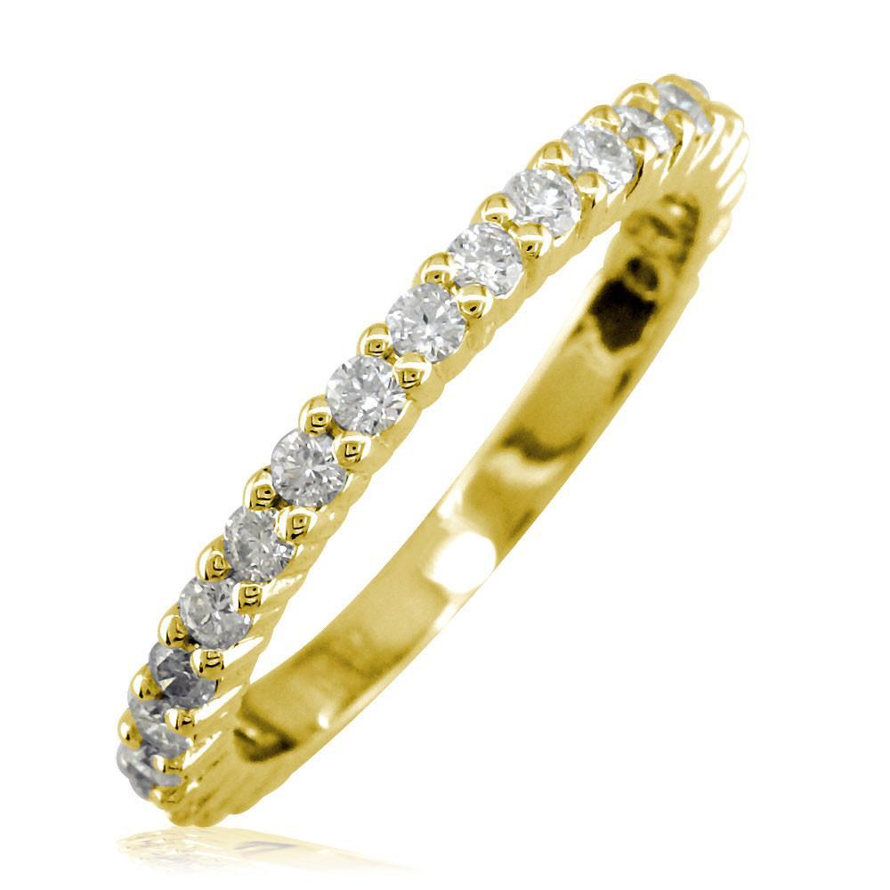 Diamond Band, 0.70CT in 14k Yellow Gold