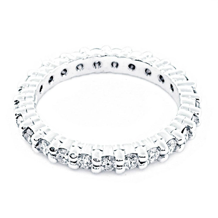 Diamond Eternity Band, 1.12CT in 14K White Gold