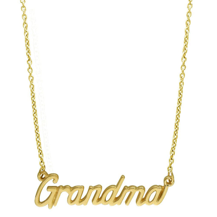 Grandma Necklace in 14K Yellow Gold, 19.5" Total Length