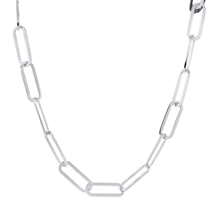 14k Yellow Gold Solid Paperclip Link Chain/Necklace