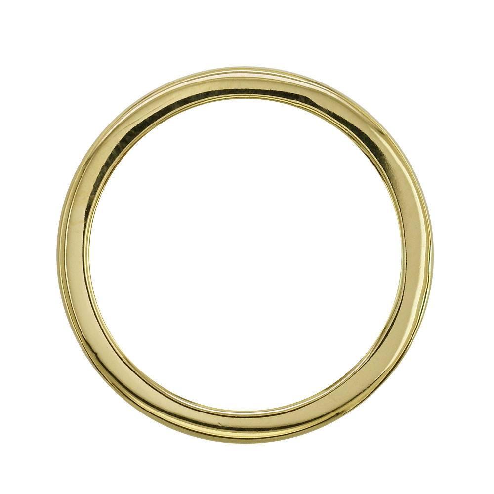 Autism Awareness Jigsaw Puzzle Piece Ring Band in 14k Yellow Gold, Ring Sizes 3.5 to 8.5