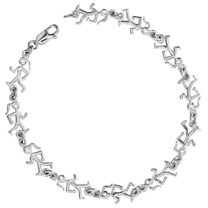 Lady Race Walker Bracelet in Sterling Silver