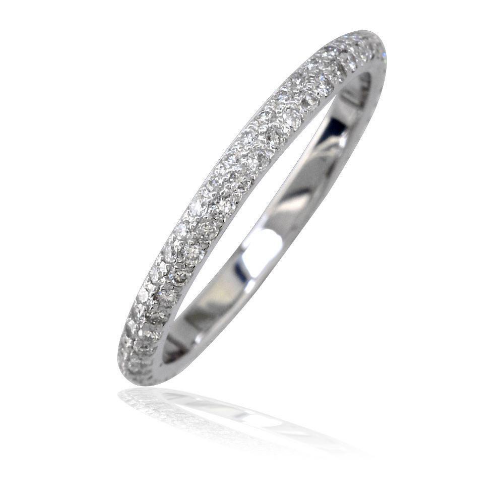 Sprinkles Diamond Wedding Band, 0.44CT