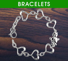 Sterling Silver Kids Bracelets