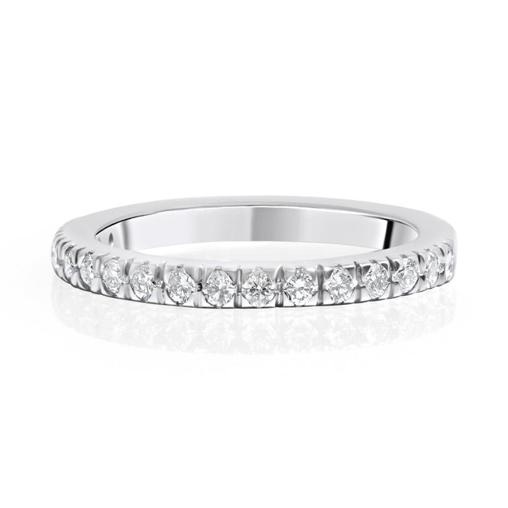 14k White Gold 0.35ct Tdw Diamond Wedding Band