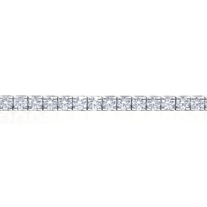 14K White Gold & Diamond Tennis Bracelet