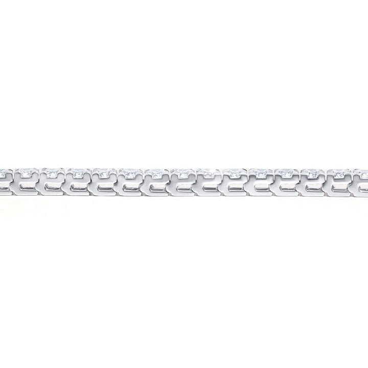14K White Gold & Diamond Tennis Bracelet
