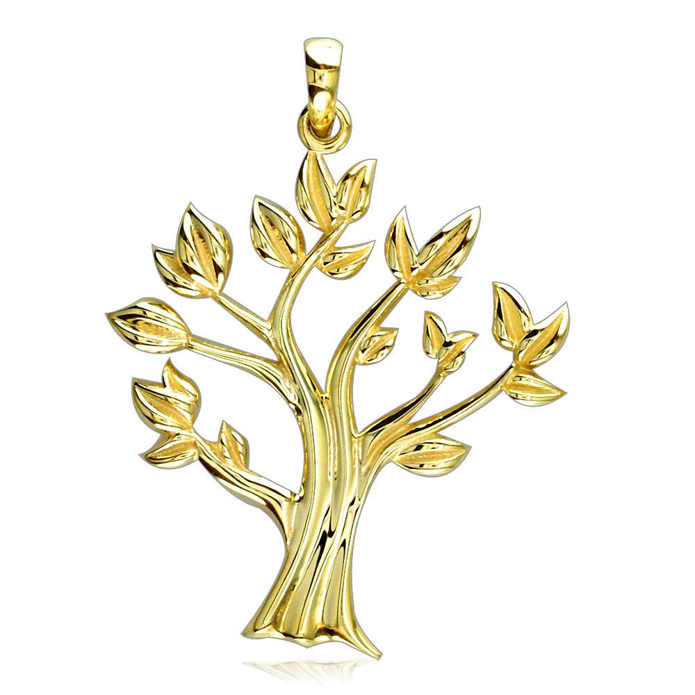Tree Of Life Charm in 18K Yellow gold
