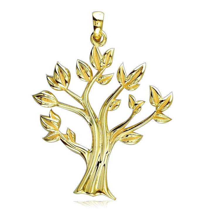 Tree Of Life Charm in 14K Yellow Gold