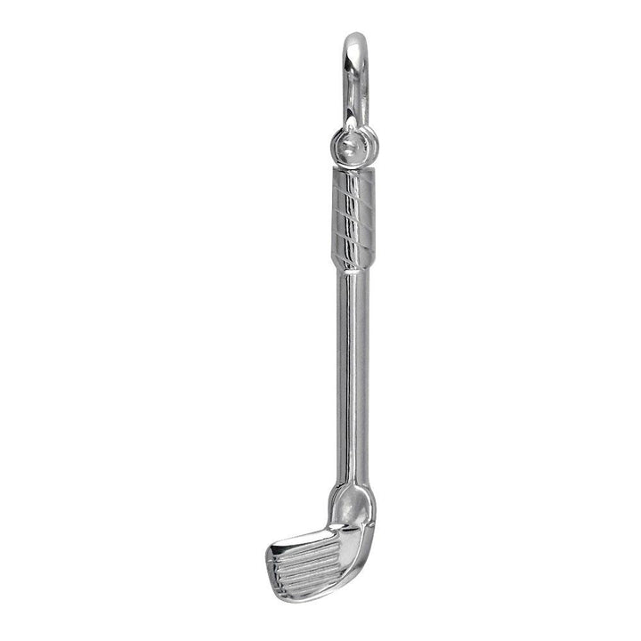 Extra Large Golf Club Charm in 14K White Gold