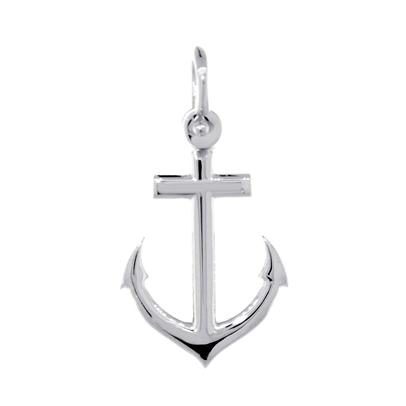 19mm Anchor Charm in Sterling Silver