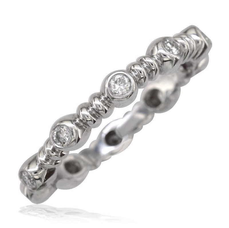Diamond Bezels Ring LR-CU1034