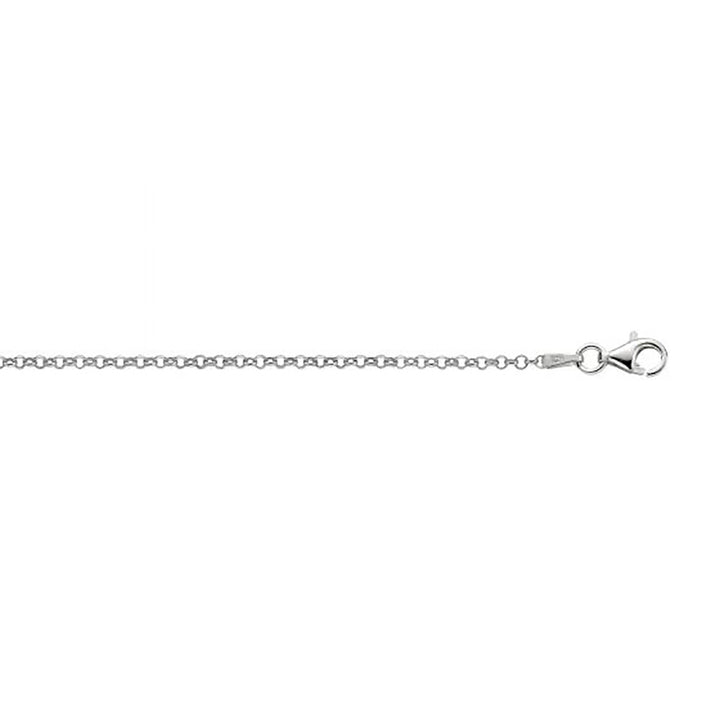 Rolo Chain, 1.8mm, 16, 18 Inches in Sterling Silver