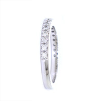 Matching Diamond Band to EWK25164WE, 0.35CT Total Sides in 14k White Gold