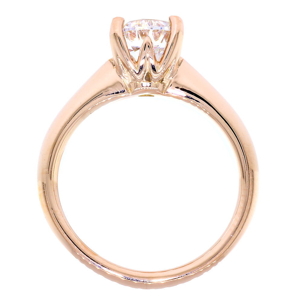 Crown Engagement Ring Set with Pear Cut Diamonds – ARTEMER