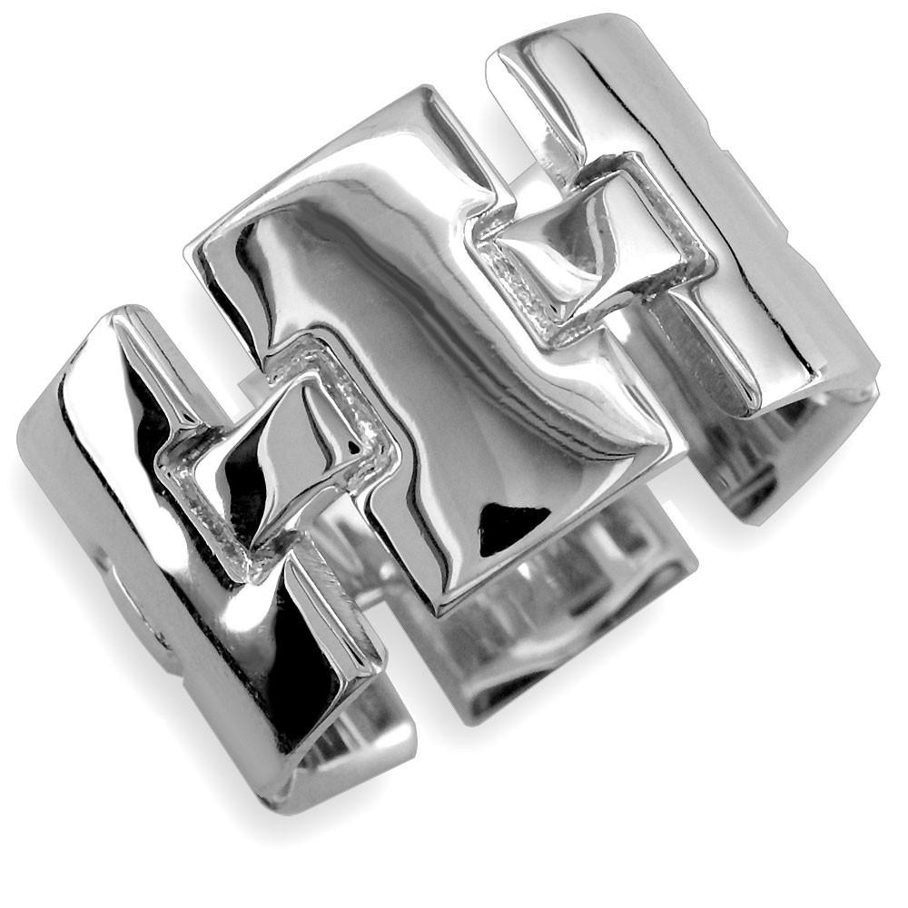 Mens Wide I-Link Band E/W-K0046