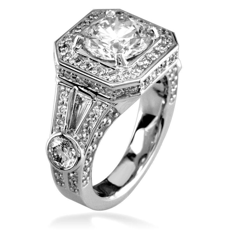 Diamond Engagement Ring E/W-K0108