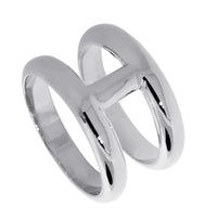 Ladies Large Wide Contemporary Ring #3, 12 mm Wide, 1.7 mm Thick in 14K Yellow Gold
