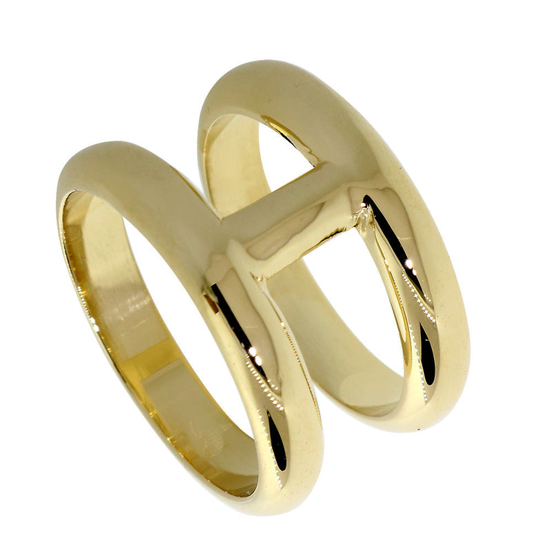 Ladies Large Wide Contemporary Ring #3, 12 mm Wide, 1.7 mm Thick in 14K Yellow Gold
