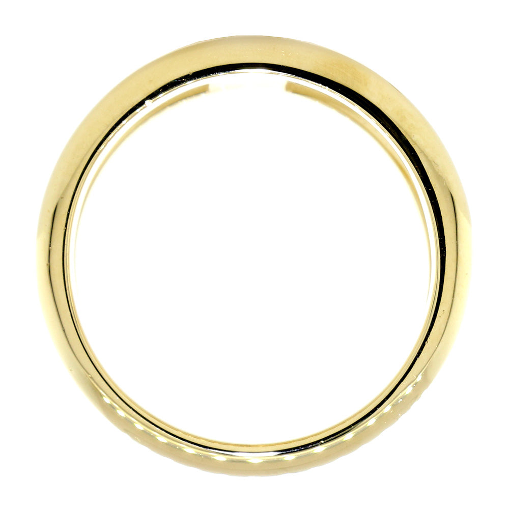 Ladies Large Wide Contemporary Ring #4, Up to 11.7 mm Wide, 1.7 mm Thick in 14K Yellow Gold