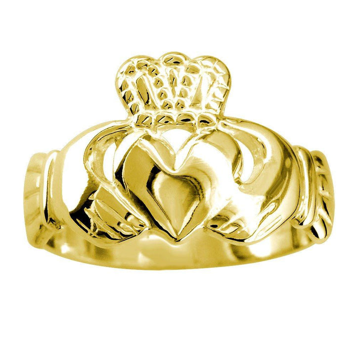 Claddagh Ring in 14k Yellow Gold