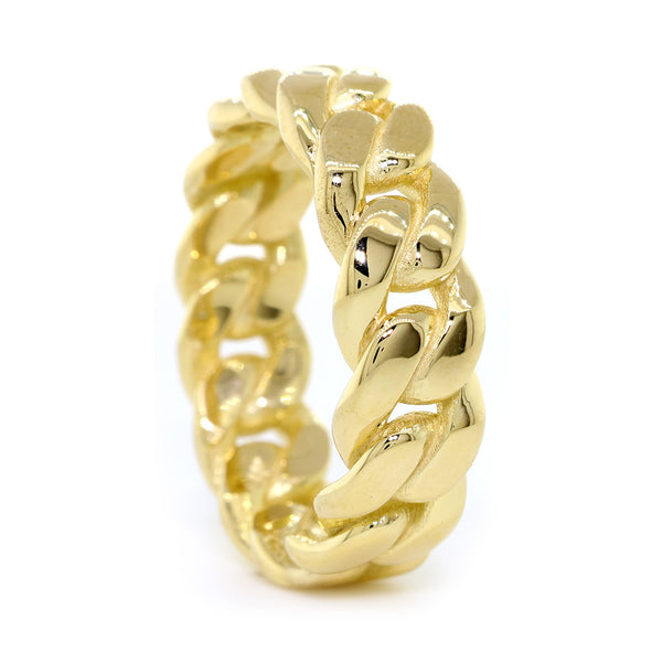 cuban link ring