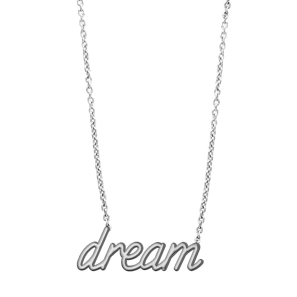 Dream Necklace in 14K White Gold