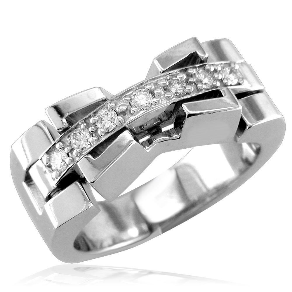 Contemporary Diamond Ring LR-Z1089
