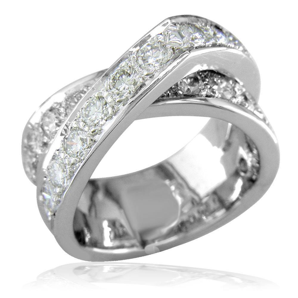 Diamond Crossover Ring LR-Z1368