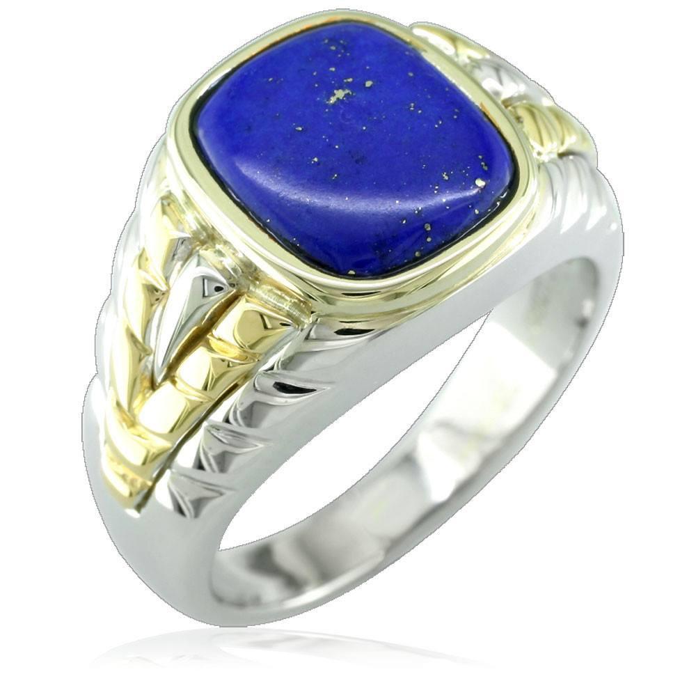Mens Two Tone Ring MR-Z1642
