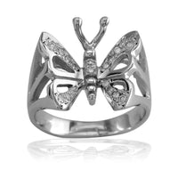 Diamond Butterfly Ring LR-Z1738