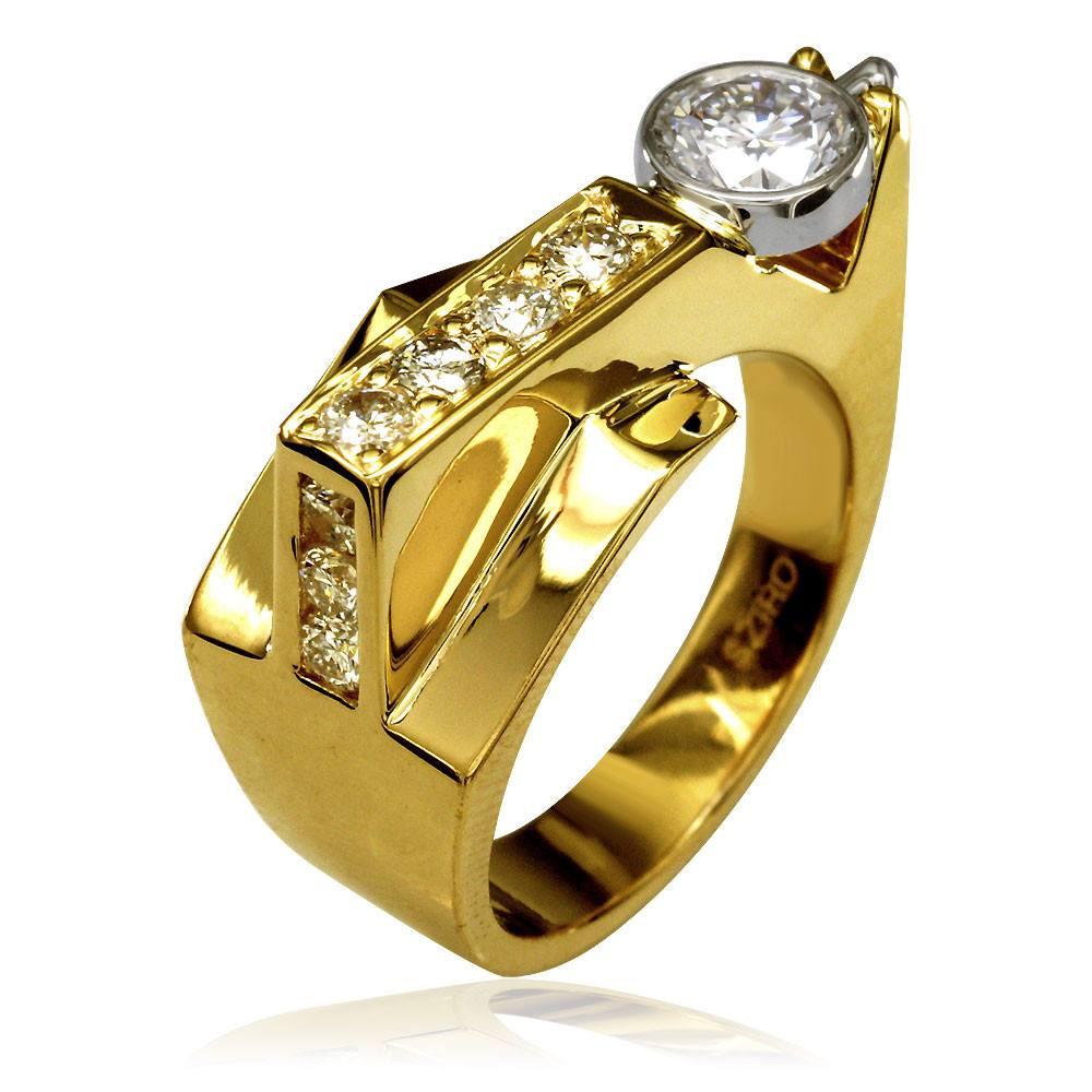 Contemporary Diamond Ring LR-Z1885