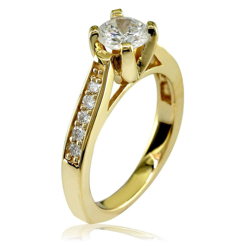Diamond Engagement Ring Setting E/W-Z3138E4Y