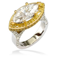 Large Marquise Shape Diamond Ring LR-Z3570