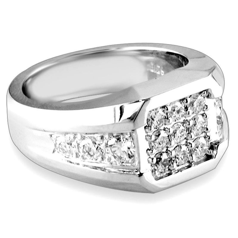 Diamond Ring in 14K, 1.06CT