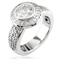 Diamond Engagement Ring E/W-Z3802
